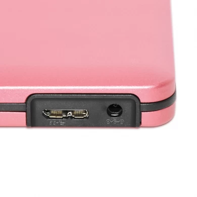 ODPS1203-SU3 pop-up 12,7 mm USB 3.0 aluminio caja externa de DVD (rosa)