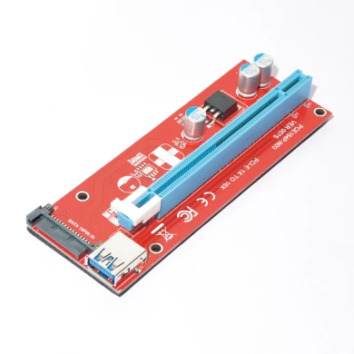 PCI-E 1 x a 16 x cable de extensión PCIe USB 3.0 BTC Miner dedicado adaptador