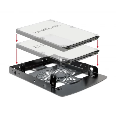 Solid state 2.5 ' hard disk support to 3.5 ' SSD support HDD