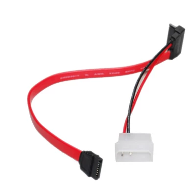 US067-SU USB 2.0 to 7+6 13Pin Slimline SATA Laptop CD DVDRW Optical Drive Adapter Cable