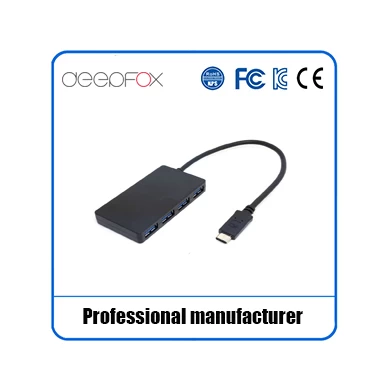 USB Typ C 3.1 Hub zu 4 Ports USB 3.0 Adapter Konverter für das neue MacBook