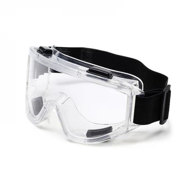 1 verpakte medische veiligheidsbril, anticondensbril, brillen tegen stof en spatbrillen van plastic