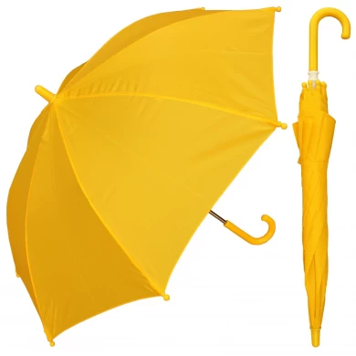 15-calowy plastikowy parasol w odcieniu tęczy z kolorowym uchwytem