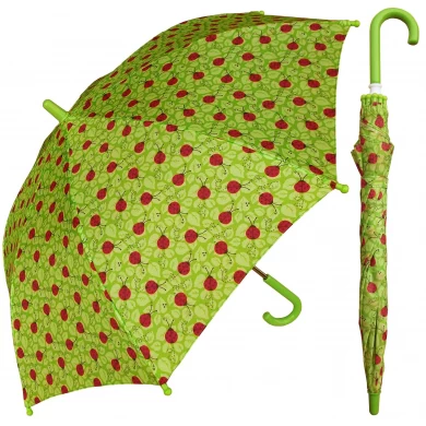 19 인치 모든 프린트 패널 안전 수동 카톤 키즈 우산