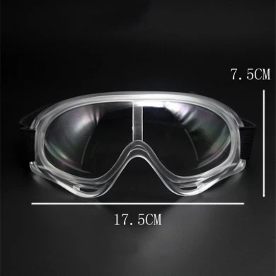1pc clair lunettes anti-buée lunettes, protection des yeux en plein air étanche à la poussière lunettes de sécurité à usage médical