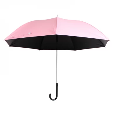 2019 parapluie léger semi-automatique semi-automatique droit pour femmes avec soleil et pluie