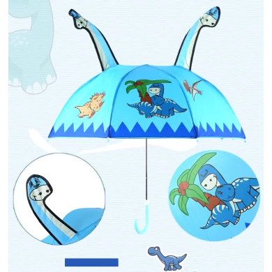 2022 Cute Cartoon Umbrella Children Creative 3D Model Ear Kids Umbrella