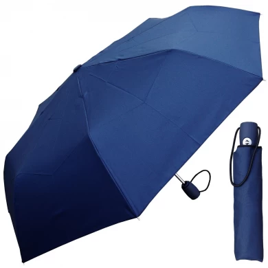 Cadeau parapluie de cadeau de qualité de poignée de couleur assortie ouverte et fermée automatique de 21inch * 8k