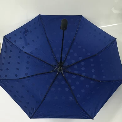 Parapluie de cadeau ouvert et fermé automatique de tissu de couleur de changement de Waterchange 21inch * 8k