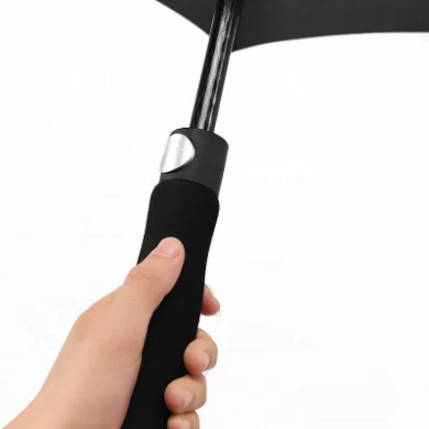27 "* 8k auto ouvert haute qualité publicité promotion fibre de verre cadre golf parapluie