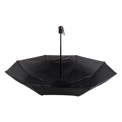 3 Auto Open And Closed Fold Umbrella Advertise Umbrella With Customized Logo&Pouch
