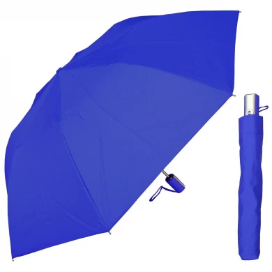 3 접은 전체 열기 매치 컬러 고무 손잡이 선물 우산