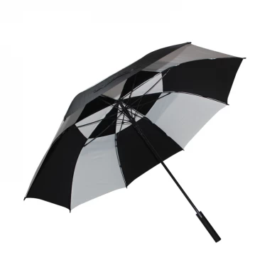 30 paraguas de golf deportivo a prueba de viento con logotipo personalizado
