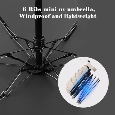 5 Folding Sun Umbrella with Mini Case