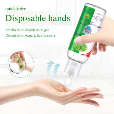 60ml Hand Sanitizer Wash Disinfectant 75% Alcohol Gel  Gel Antibacterial Alcohol Hand Sanitizer Gel