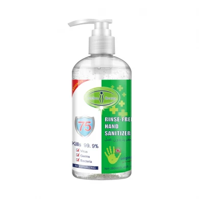 75% Alcohol Gel  Hand Sanitizer Gel Antibacterial Alcohol Hand Sanitizer Gel 280ml Wash Disinfectant