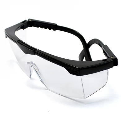 충격 방지 안전 고글 투명 렌즈 스포츠 자전거 작업 안경 부드러운 보호 안티-안개 고글