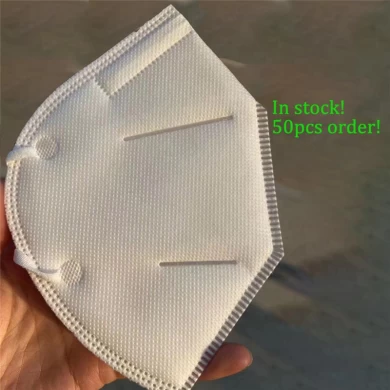Anti virus de polvo reciclable Ventas calientes 50 piezas / bolsa kn95 protección reciclable cara máscaras kn95