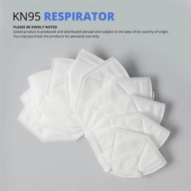 ป้องกันไวรัสฝุ่นรีไซเคิลขายร้อน 50 ชิ้น / ถุง kn95 ป้องกันหน้ากากรีไซเคิล