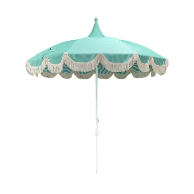 Beach Double Layer Pagoda Umbrella