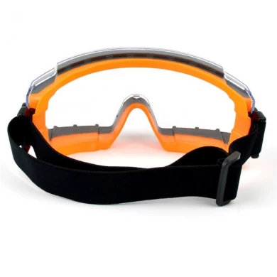 CE 및 FDA 인증 투명 안티 안개 눈 유리 보호 안경 안전 투명 고글 의료