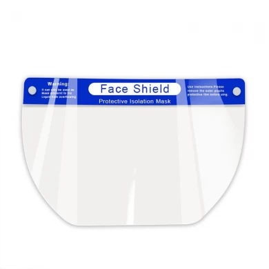 Doorzichtige PET Full Face Shield-vizieren