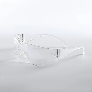 واضح مكافحة الغبار المضادة للرذاذ تأثير مقاومة للكمبيوتر PC واضح عدسة نظارات لحام السلامة لحماية العين