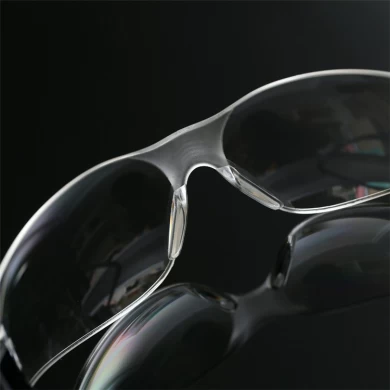 Clear anti dust anti splash impact resistant pc clear lens safety welding goggles for eye protective