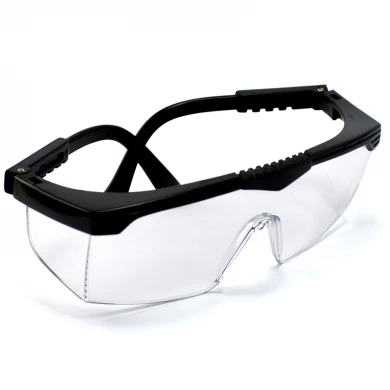 Clear anti-dust outdoor eye protective safety goggles glasses anti-impact lightweight spectacles for lab work