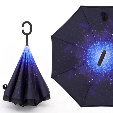 Customized Design Inside Inverted umbrella