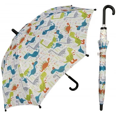 Lindo regalo colorido a prueba de lluvia Mini Stick para niños paraguas