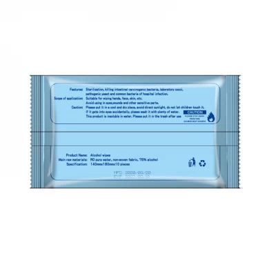 Disinfection Alcoholic Wet Wipes With Low Price