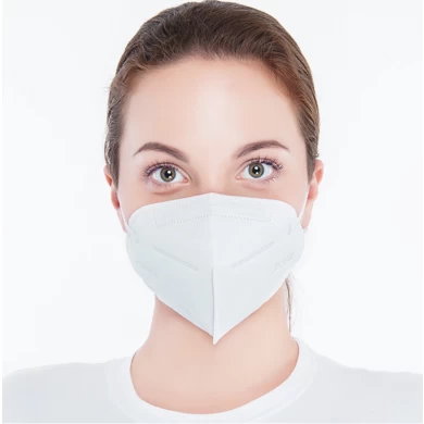 Wegwerp non-woven KN95 opvouwbaar half gezichtsmasker voor zelfgebruik