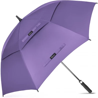 Double Layer Windproof Auto Open Golf umbrella