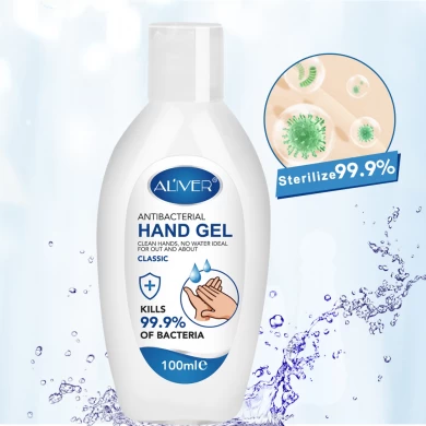 Hand Sanitizer Gel Antibacterial Alcohol Hand Sanitizer Gel 100ml Wash Disinfectant CE factory