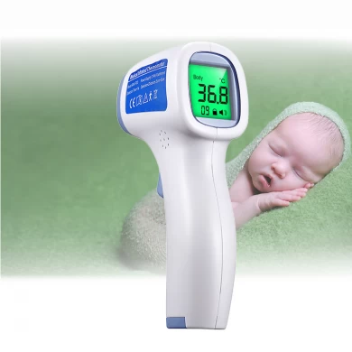 Thermomètre infrarouge sans contact pour le corps du bébé de la fièvre numérique du fabricant médical sain