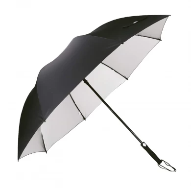 Le parapluie droit ouvert de haute qualité de 27 pouces de 30 pouces avec le logo imprime