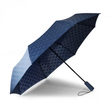 Hochwertige Auto offen und geschlossen Geschenk Falten kompakten Regenschirm mit Papper Box
