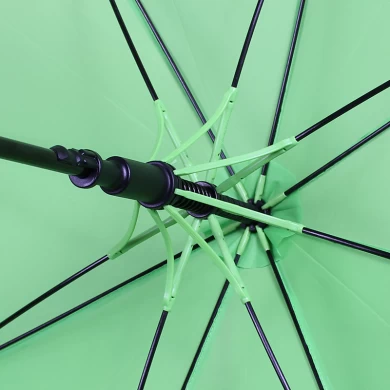 Hoge kwaliteit aangepaste kleurrijke framediameter 105 cm Auto Open Stick-paraplu