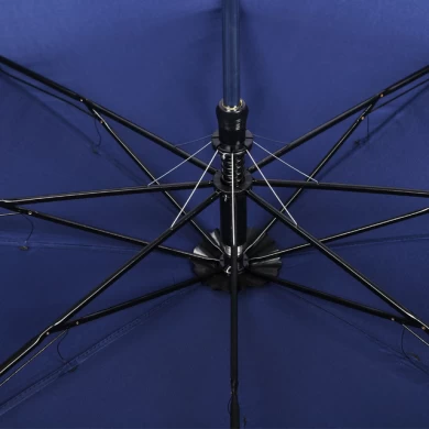 High quality Auto open 2 fold umbrella with logo print golf umbrella wholesale