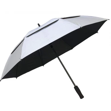 Parapluie droit de pluie promotionnelle faite sur commande de qualité de publicité bon marché avec l'impression de logo