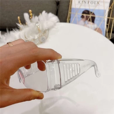Gafas protectoras de seguridad a prueba de polvo de alta calidad protector ocular gafas de seguridad gafas desechables para hospital