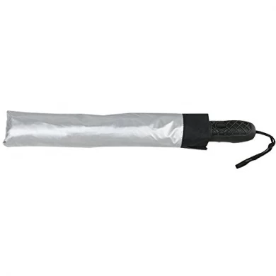 Ventas calientes 46 "Paraguas de golf con protección contra rayos ultravioleta y dosel de protección UV con eje de fibra de vidrio telescópico abierto automático
