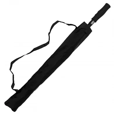 Hot sales reverse umbrella upside down windproof double layers fabric inverted umbrella with long handle