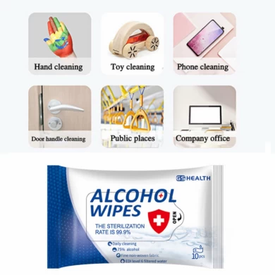 Household Protective 75% Disinfectant Alcohol Wipes