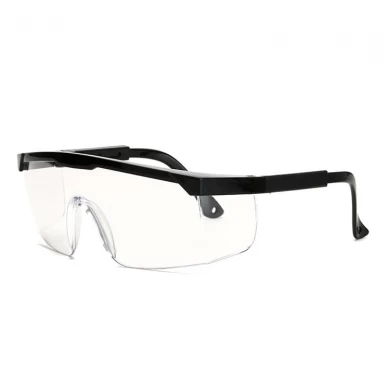في المخزون FDA CE معتمد معدات مكافحة الضباب اللعاب رذاذ تأثير نظارات واقية نظارات سلامة العين