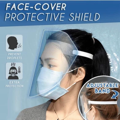 Kids protective face shield mask