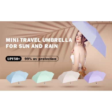 Ladies Parasol Pocket 5 Folding sun umbrella
