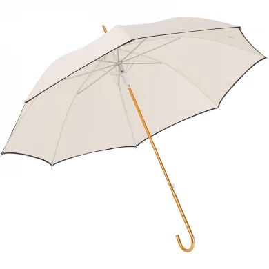 Lotus 2022 Solid Color Straight Lady Automatic Summer Umbrella