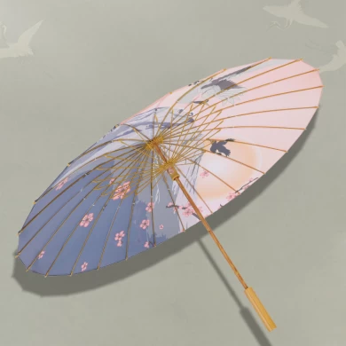 Manual Open Umbrella with Chinese Elements